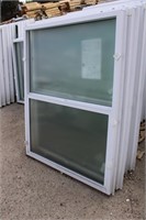 47-1/2x59-1/2 frosted glass vinyl window