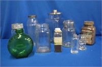 Bottles & jars, crown mason jar, meal in a glass,