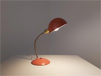 Orange Gooseneck Lamp