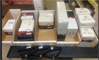 Oregon parts inventory - row 11A, shelf 4 - see at