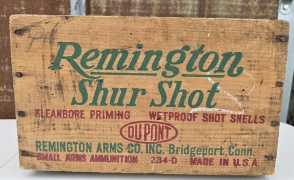 Remington Shur Shot DuPoint Ammo Box