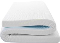 3 Inch Cal King Memory Foam Topper  Cooling