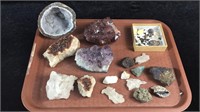 Collection of Mineral Rock Specimens
