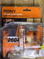 PONY PIPE CLAMP FIXTURE