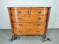 Guy Chaddock & Co. Solid Wood Five Drawer Chest