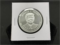 Donald Trump Commemorative Silver Round
