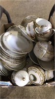 NIPPON ENLAYED CHINA SET