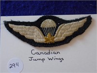 Cloth Canadian Jump Wings