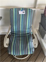 Outdoor Swivel Chair & Cushion