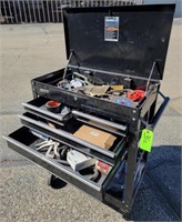US General 4 Drawer Roller Cart w/ Contents