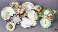 Porcelain Plates & Bowls / 16 pc