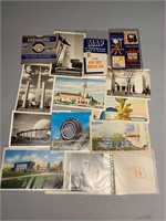 Worlds Fair Postcards & More Lot