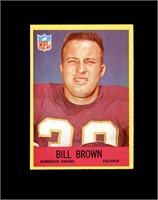 1967 Philadelphia #99 Bill Brown EX to EX-MT+