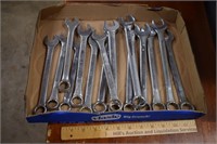 Flat of Metric End Wrenches