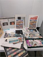 Large stamp collection