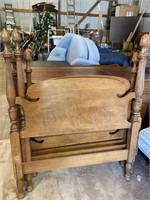 2 Twin Headboards and Footboards with frame