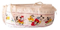 Vintage Mickey Mouse Baby Crib Border