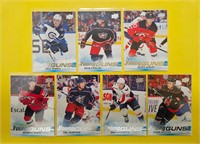 2019-20 UD Young Guns Rookie Cards - Lot of 7