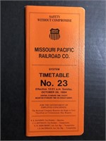 OCTOBER 28, 1984 MOPAC SYSTEM TIMETABLE NO. 23