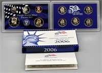 U.S. Mint 2006 Proof Coin Set with COA