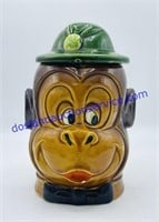 Ceramic Monkey Cookie Jar
