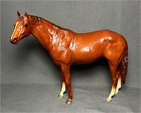 Breyer Standing Stock Horse  Brown with 3 White