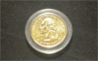 UNC Holographic Gold 2004 Florida Quarter