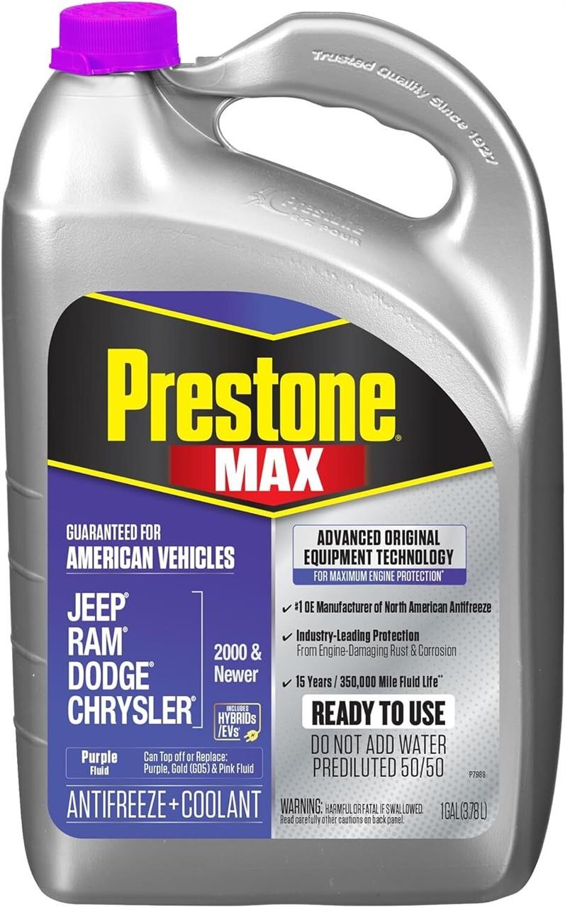 Prestone AF6900 Antifreeze  1 Gallon  Pack of 6