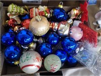Glass and Plastic Christmas Ornaments