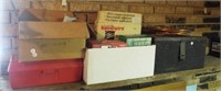 Lot of various plumbing and electrical items that