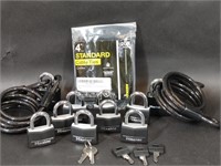 Master Lock Bike Locks, Key Locks, Zip Ties