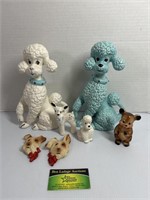 Poodle Figurine Statues and Other Animal Statues