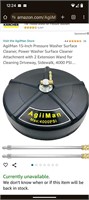 AgiiMan 15-Inch Pressure Washer Surface Cleaner