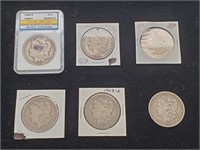 1880 1888-99 O 1901 O 1903 S 1921 Morgan Dollars.