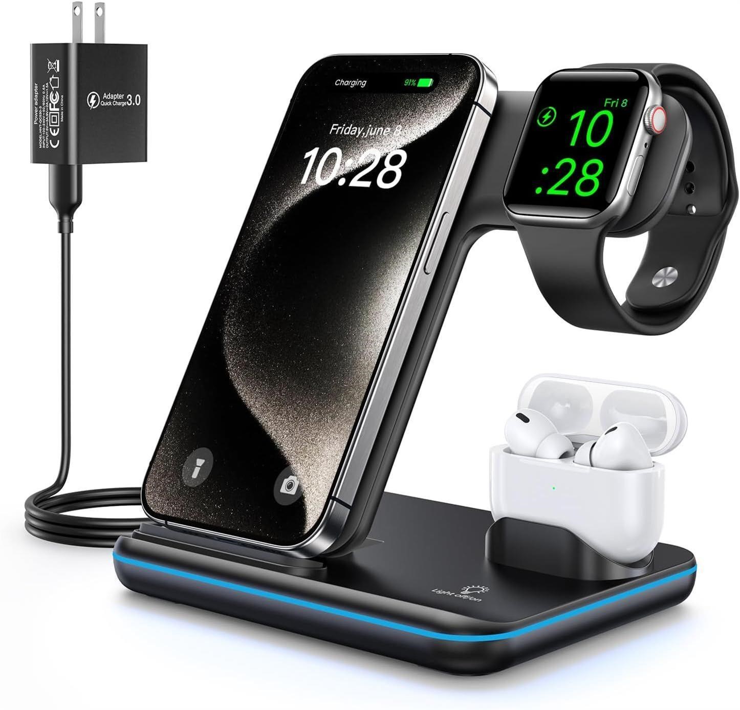NEW $58 3-in-1 Wireless Charging Station