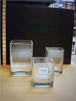 Glass vases