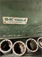 S - K tools ratchet handle and attachments