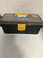 Large and small  toolbox  and contents