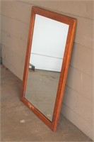 Wooden Mirror 33x21"