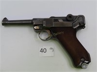1936 Dated Luger Straw Colors Army Match Side Arm