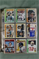 Approximately 325 NFL sports cards from the 1970's