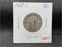 1929-S STANDING LIBERTY QUARTER