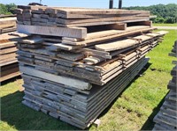 Poplar 4/4 and 6/4 Rough Sawn Lumber