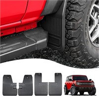 Set Mud Flaps for Ford Bronco 2021, 2022, 2023