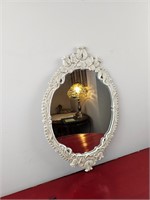 Cast Iron Framed Mirror 18" x 12"