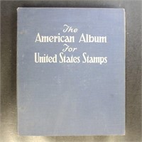 US Stamps in All American Album, a few classics, l