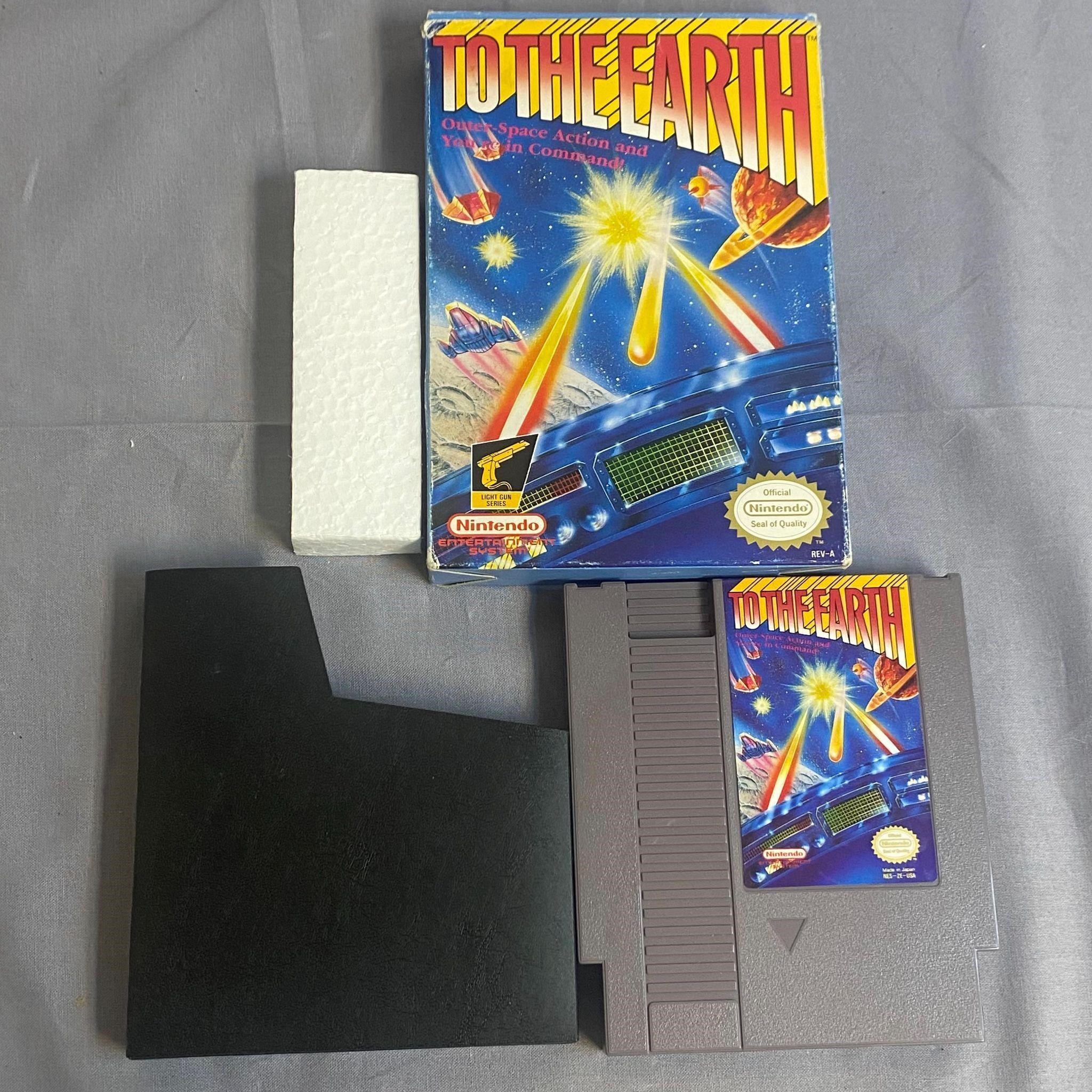 Nintendo NES To the Earth - In Box