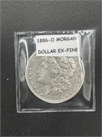 1886-O Morgan Dollar - Ex-Fine