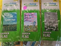 3pc garden flags