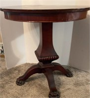 Cherry Round Side Table